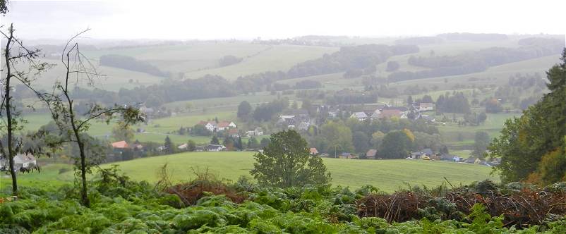 Blick auf  Sörnzig