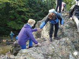 Fast alpine Klettertour.