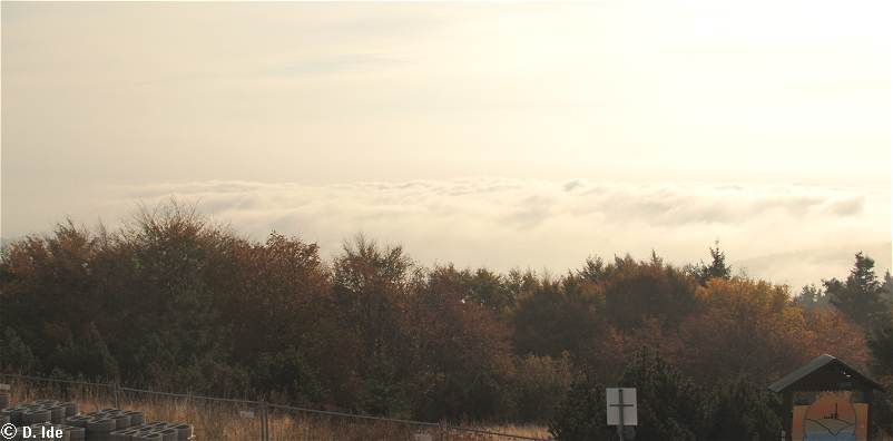 Sonntagmorgen - Thüringen im Nebel.