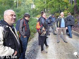 Rast an der Einmndung in den Kellersbergweg