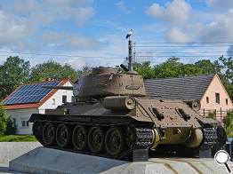 Panzerdenkmal in Kienitz