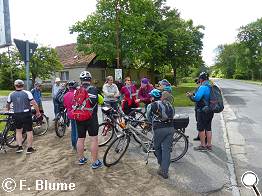 sammeln zur Weiterfahrt