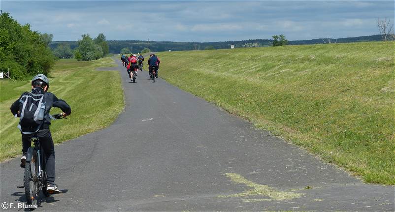 Es rollt Richtung Zollbrcke.