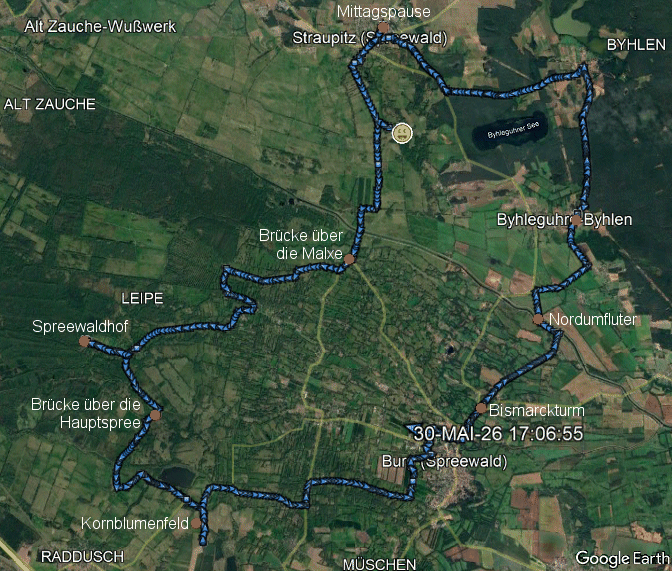 unsere Tourkarte
