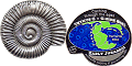 Ammonite Geocoin - Early Jurassic