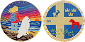 Sweden Girl of Nature - WoodCoin