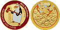 Rico's 10th Anniversary Geocoin