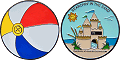 Beach Ball Geocoin