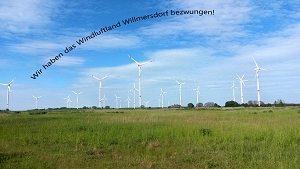 Bernauer Power: Windpark Willmersdorf am 07.11.2015