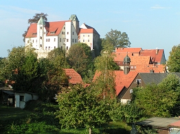 Blick zur Burg Hohnstein