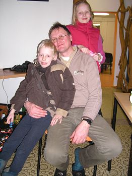 Der stolze Vater!