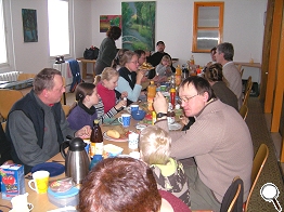 Allen schmeckt es.