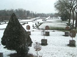 Ein letzter Blick auf den Schlosspark.