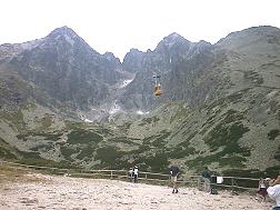 Seilbahn zum Lomnický stit (2634 m)