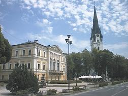 Die Kirche in Spisska Nova Ves hat den höchsten Turm der Slowakei.