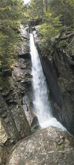 Wasserfall "Obrovský vodopád"