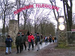 Eingang des Ferienparks