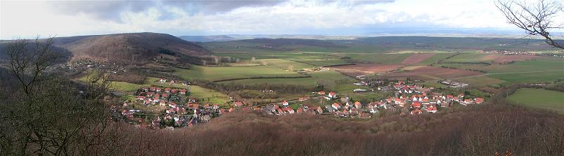 Panoramablick über Hainrode