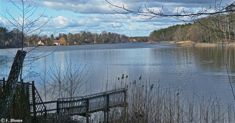 Blick ber den Stolzenhagener See