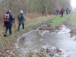 auf einem kleinen Umweg