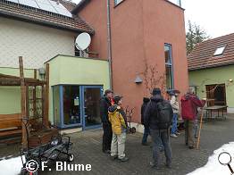 kurz vor dem Gruppenfoto